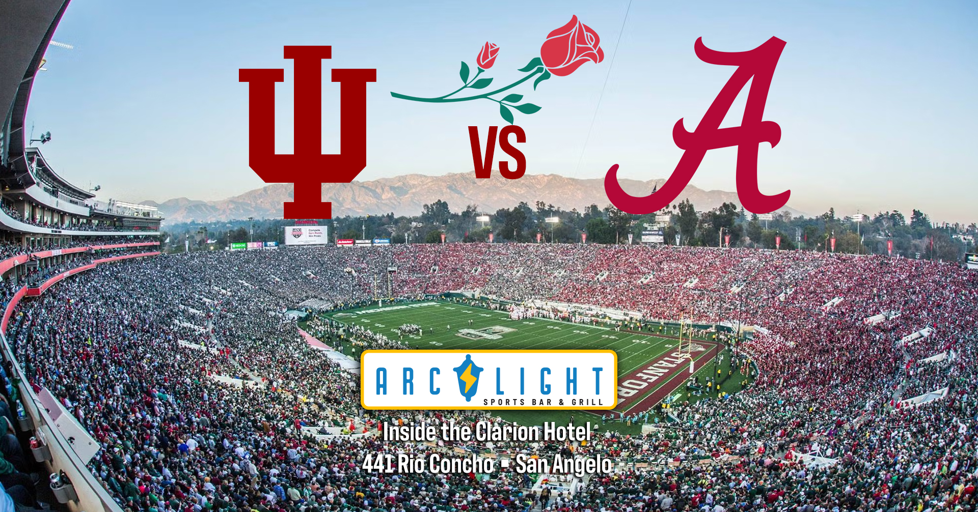 Rose Bowl: #1 Indiana Hoosiers (13-0) vs #9 Alabama Crimson Tide (10-3) 