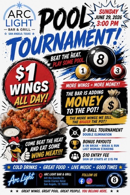 Chicken Wing Pool Tournament