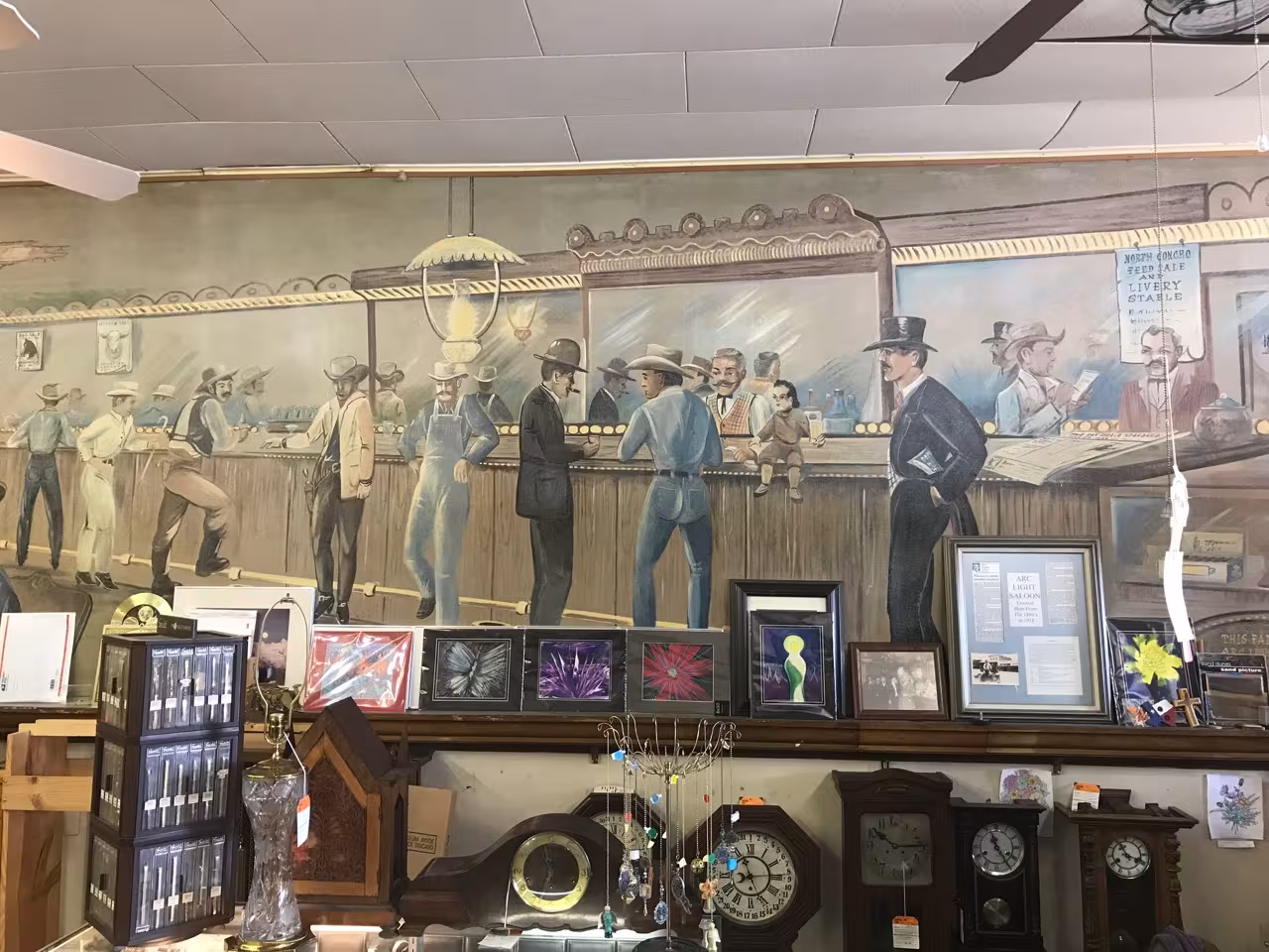 The Heritage Haus, the former building that was the Arc Light Saloon. 