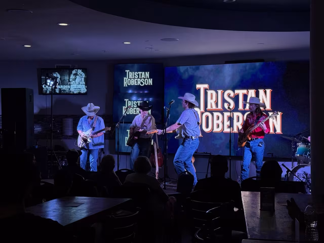 Tristan Roberson performs at the Arc Light on Aug. 30, 2025