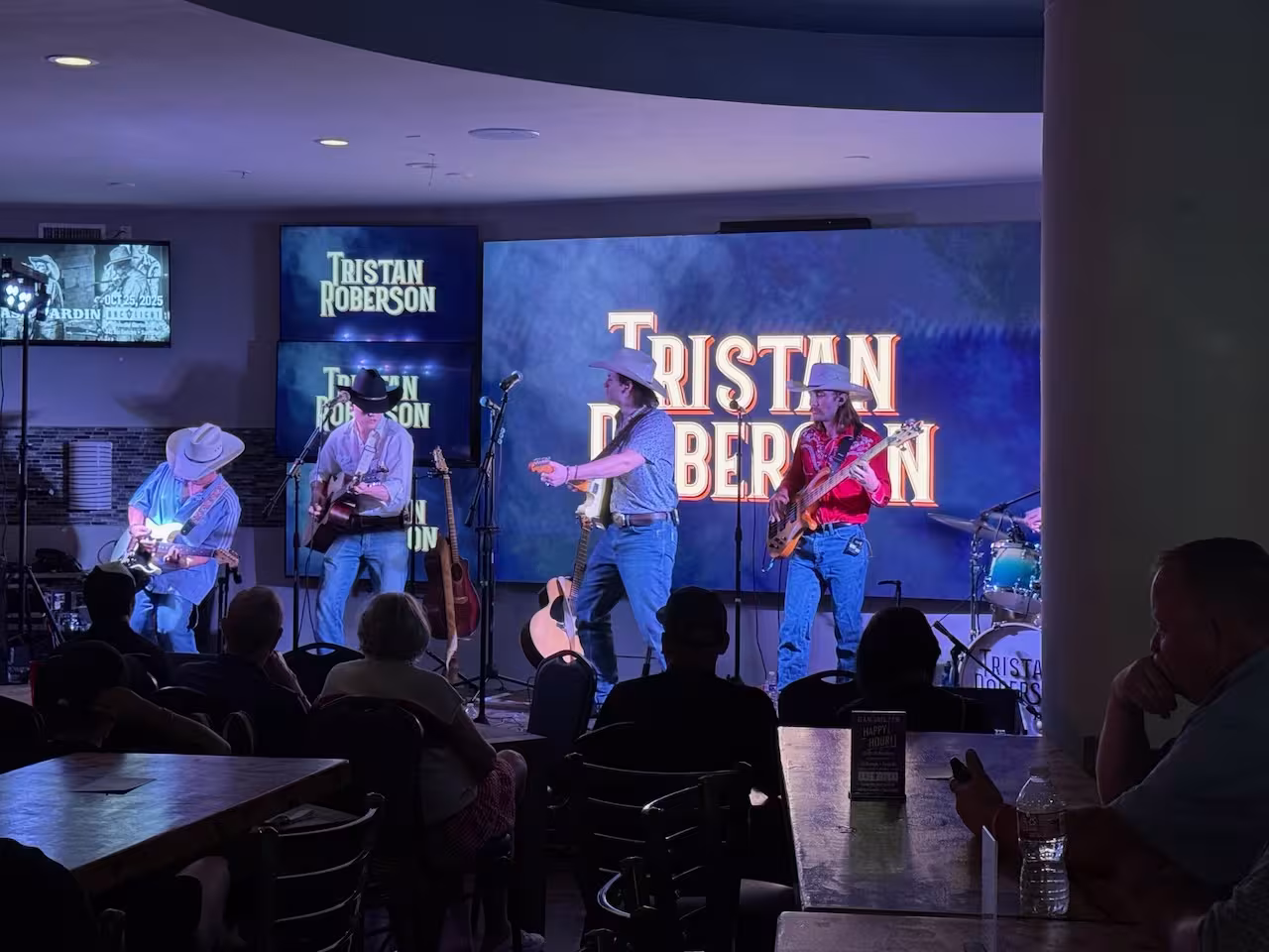 Tristan Roberson performs at the Arc Light on Aug. 30, 2025