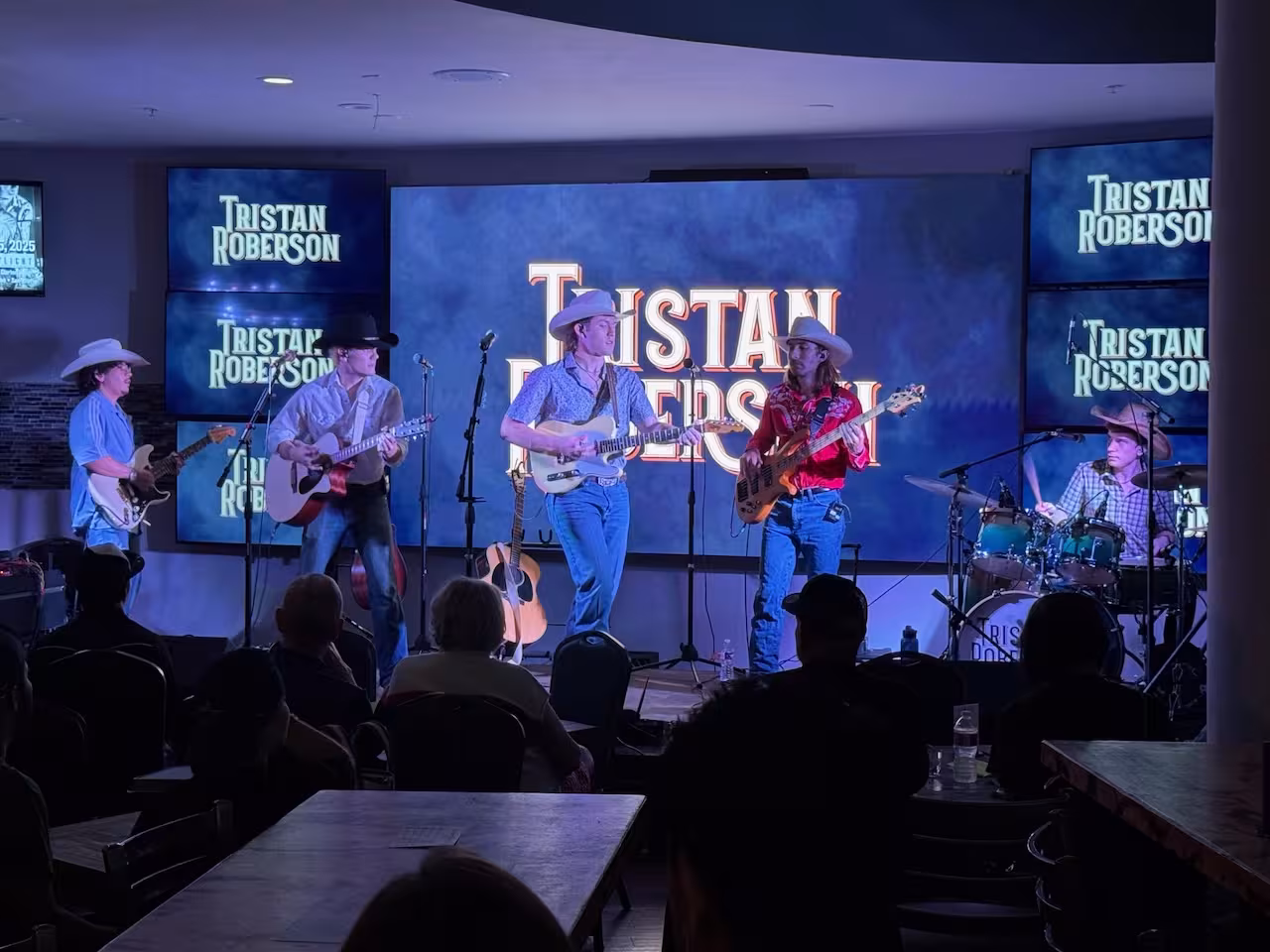 Tristan Roberson performs at the Arc Light on Aug. 30, 2025