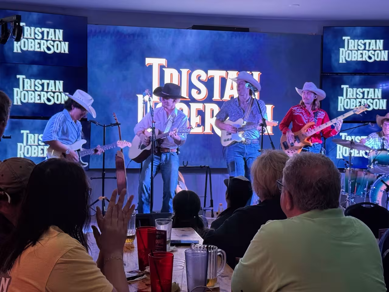 Tristan Roberson performs at the Arc Light on Aug. 30, 2025