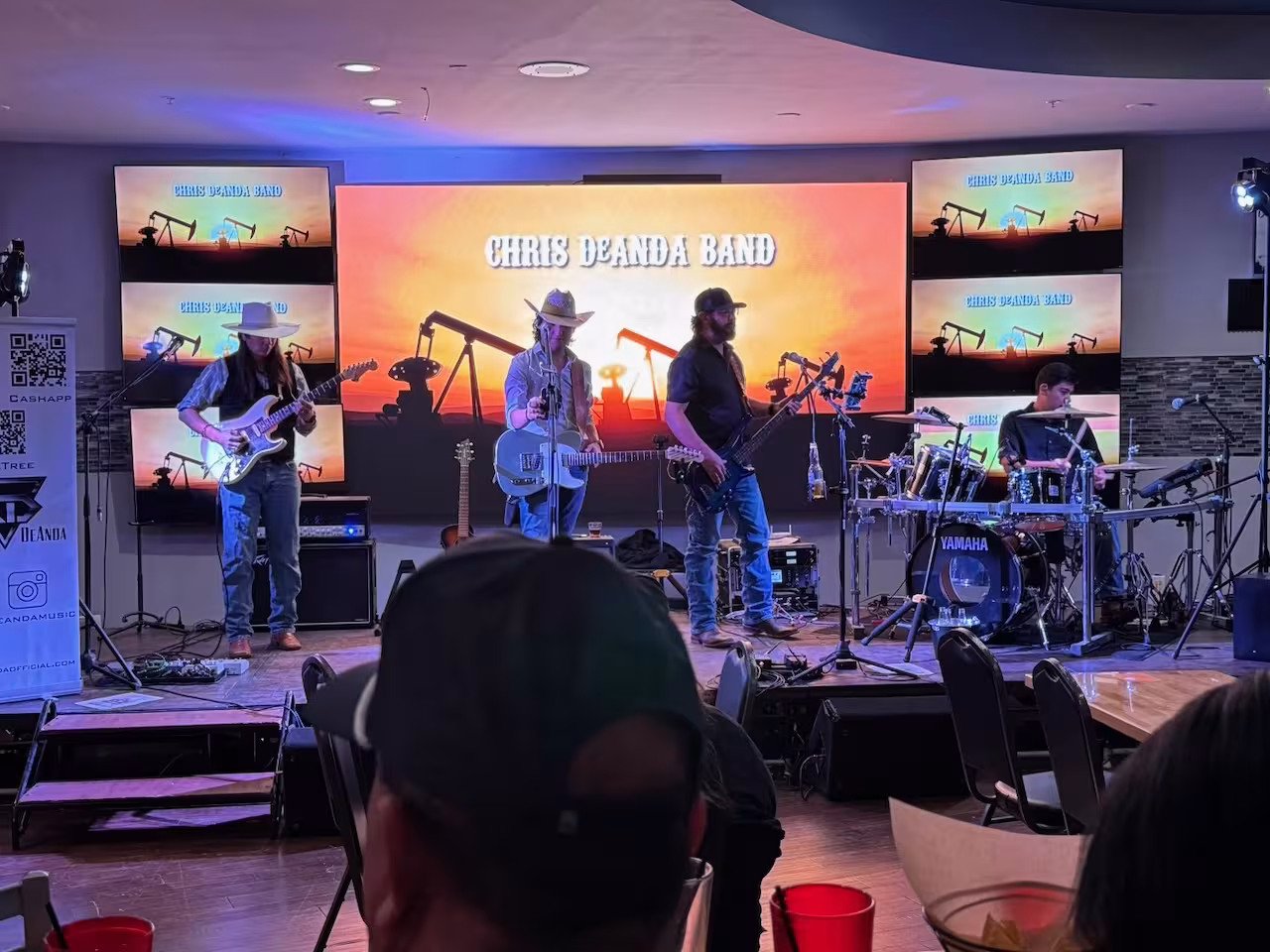 Chris DeAnda Band on Jan 15, 2026 at the Arc Light in San Angelo, Texas