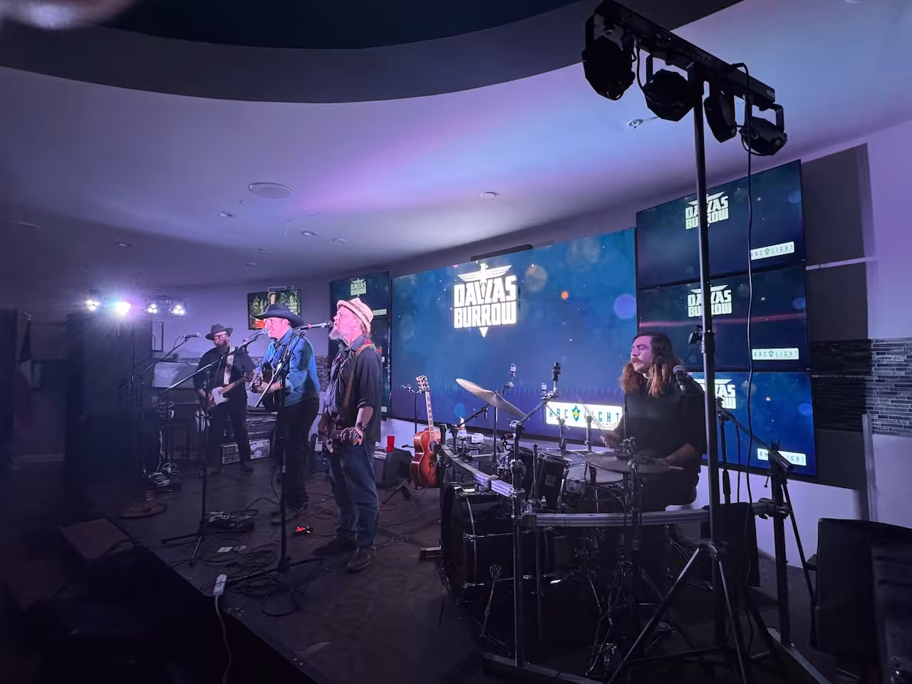 Dallas Burrow performs at the Arc Light in September 2025