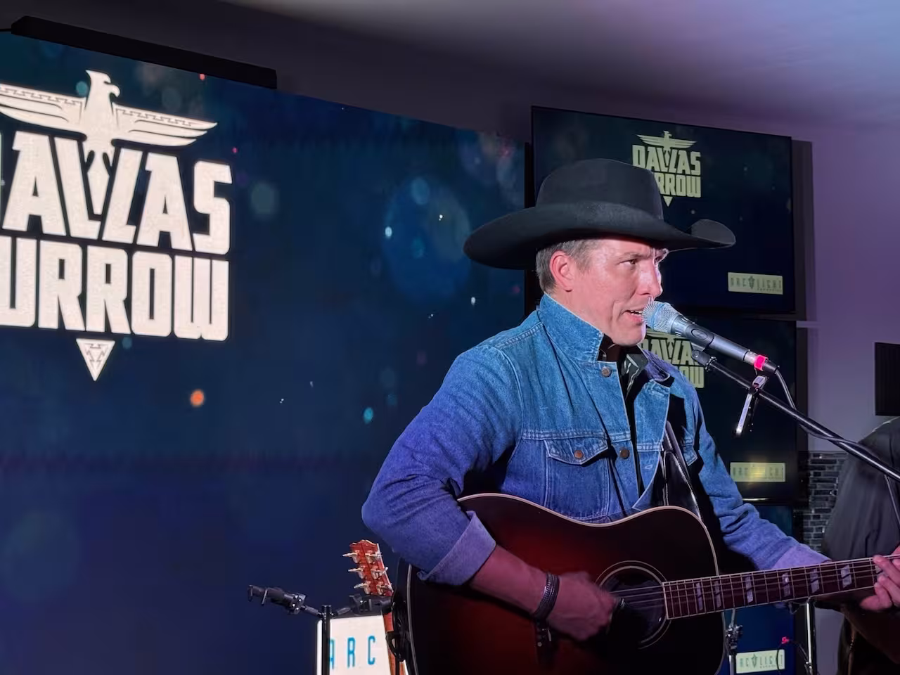 Dallas Burrow performs at the Arc Light in September 2025