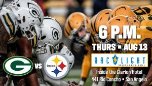 Green Bay Packers at Pittsburg Steelers
